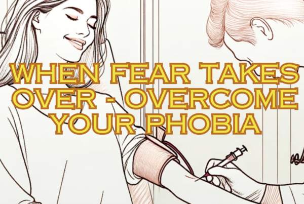 When Fear Takes Over - Overcoming Your Phobia. Release Hypnosis Melbourne Hypnotherapy. Counselling Therapy Online Australia St Kilda Rd.