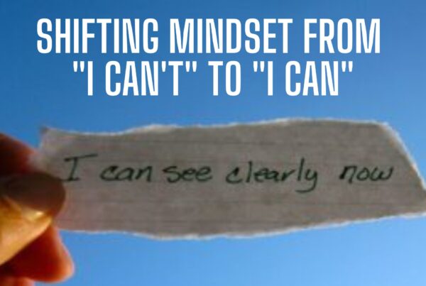 Shifting Mindset From "I Can't" To "I Can". Release Hypnosis Melbourne Hypnotherapy.