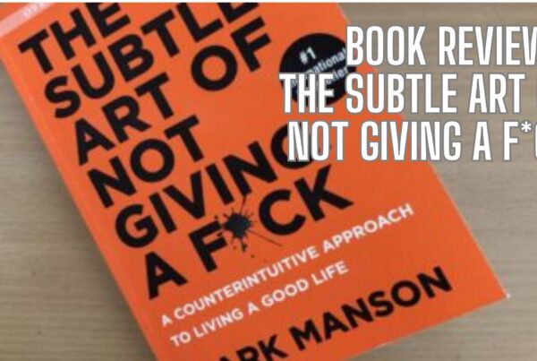 Book Revew - The Subtle Art of Not Giving a F*ck. Mark Manson. Release Hypnosis Melbourne Hypnotherapy. Counselling Therapy Online Australia St Kilda Rd.