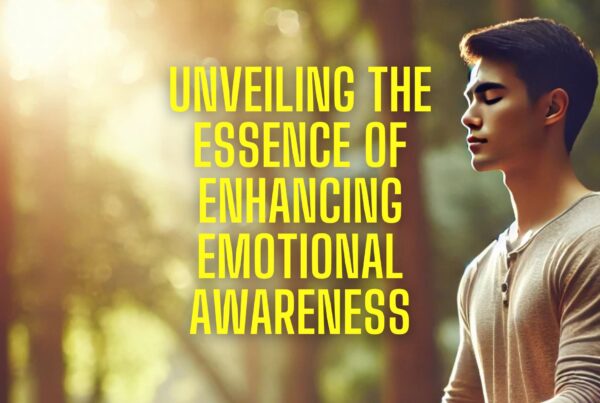 A serene person practicing mindfulness for enhancing emotional awareness and personal growth.