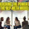 People engaged in conversation, applying NLP Meta Model techniques to improve communication.