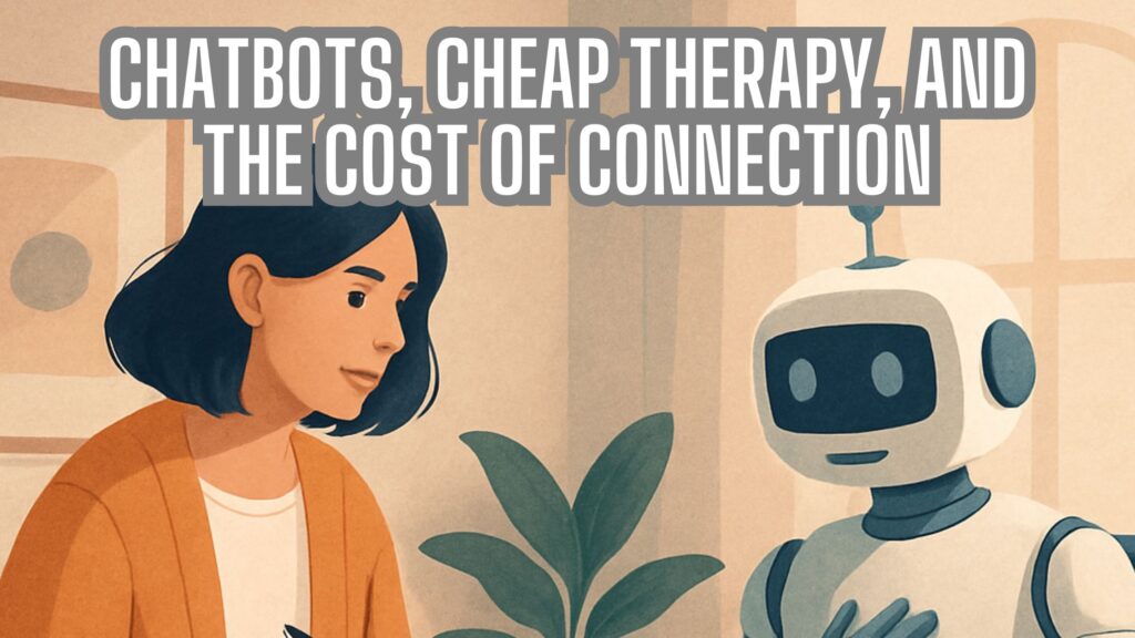 Chatbots, Cheap Therapy, and the Cost of Connection: ChatGPT Therapy Risks
